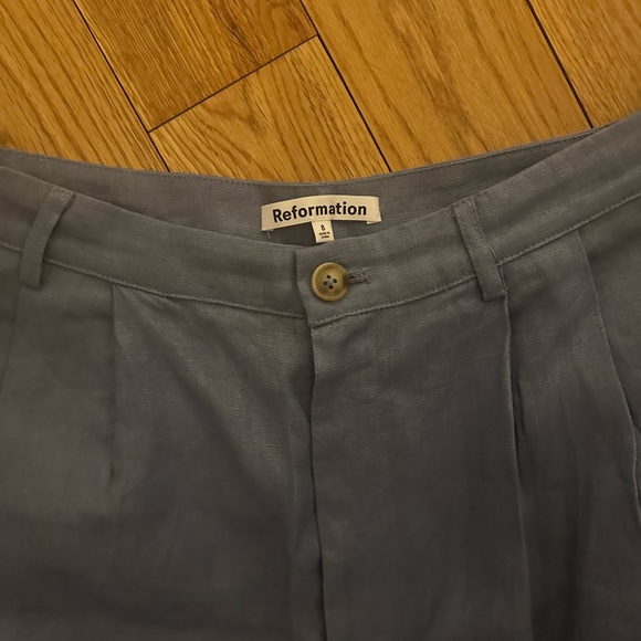 NWT Mason Linen Pants in Viola Size 8 - Picture 8 of 8